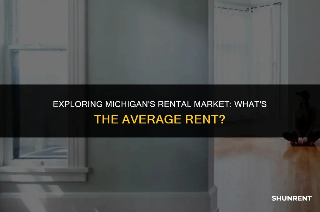 what is the average rent in michigan
