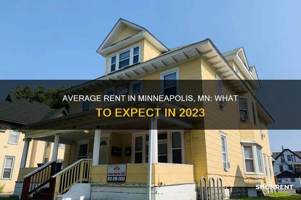 what is the average rent in minneapolis mn