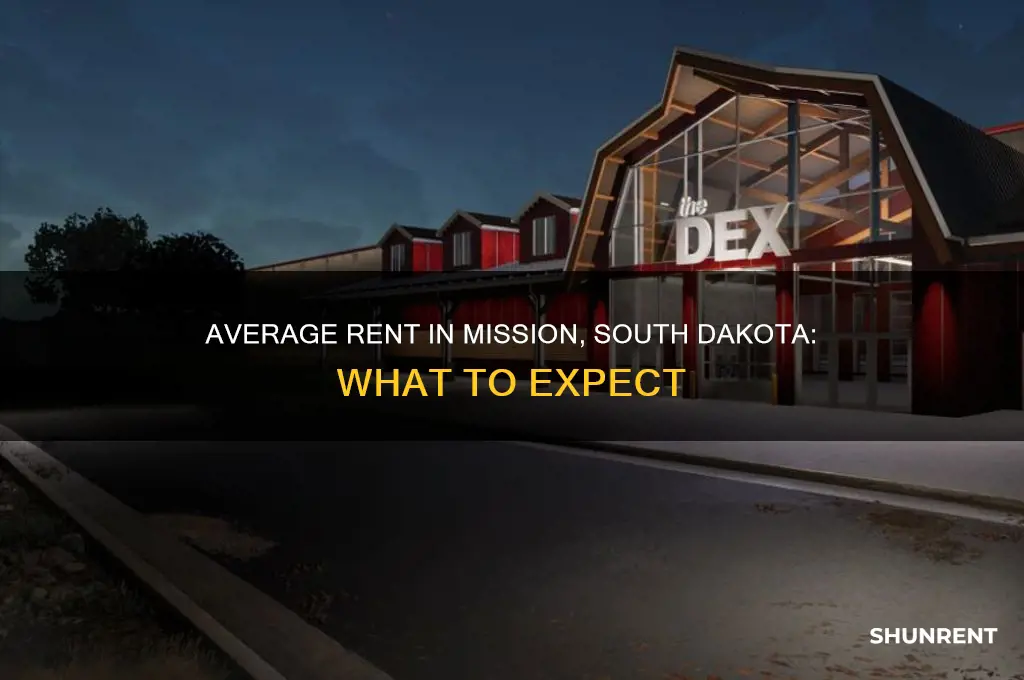 what is the average rent in mission south dakota