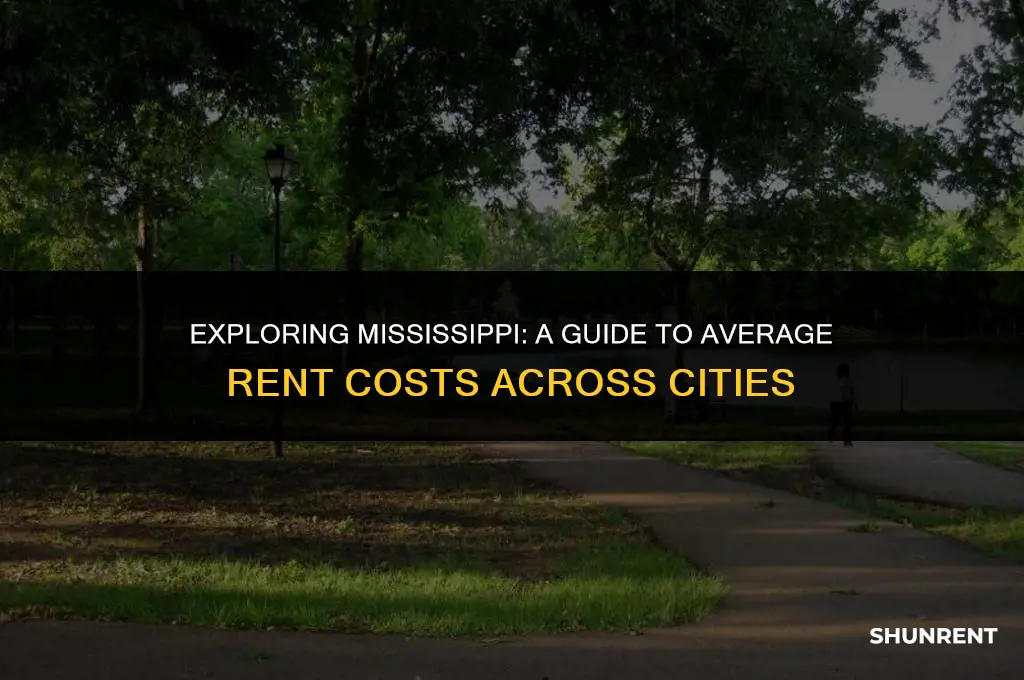 what is the average rent in mississippi