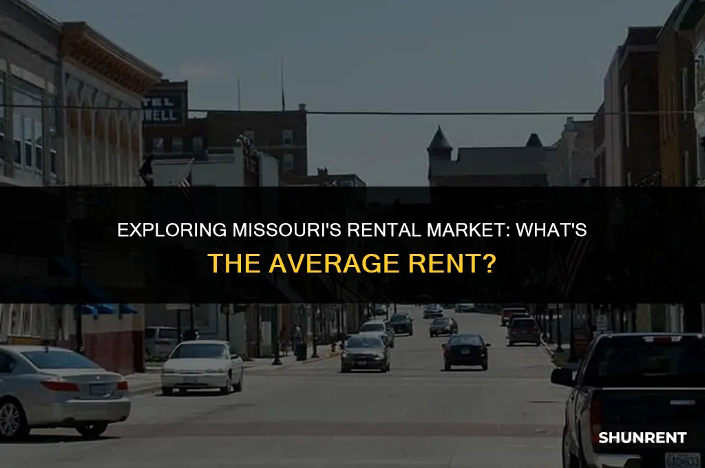 what is the average rent in missouri