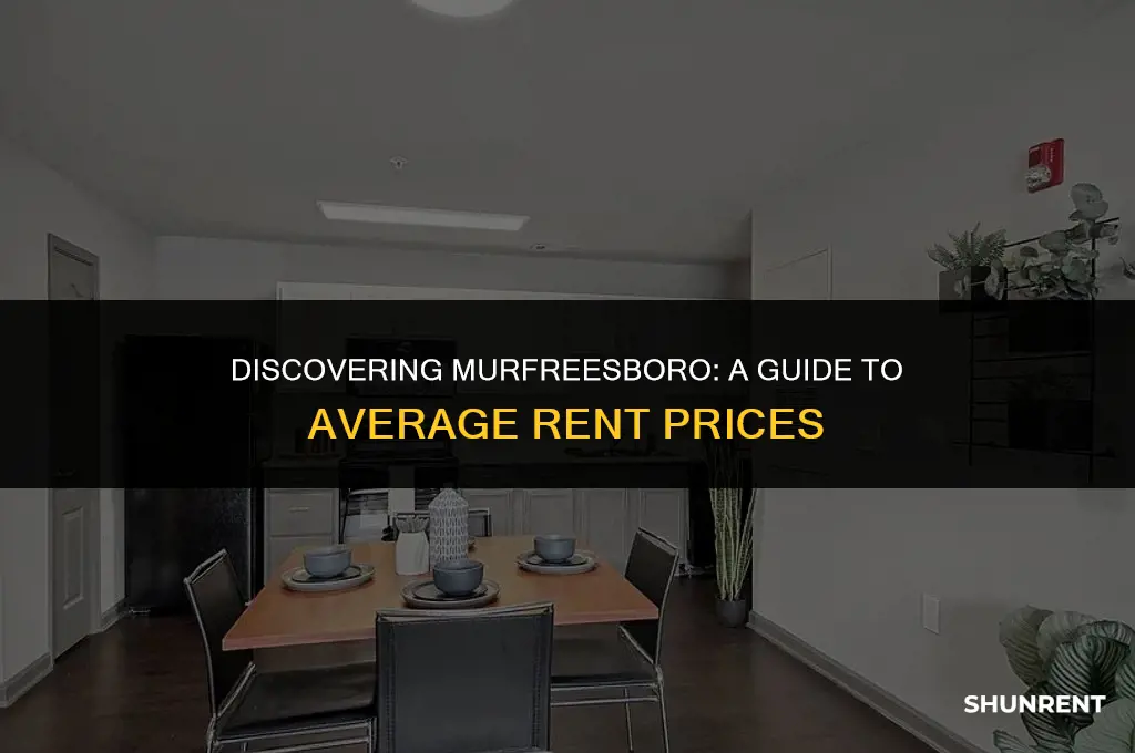 what is the average rent in murfreesboro