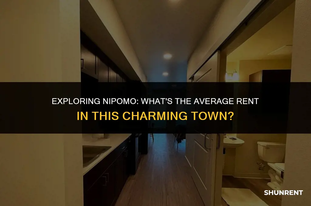 what is the average rent in nipomo
