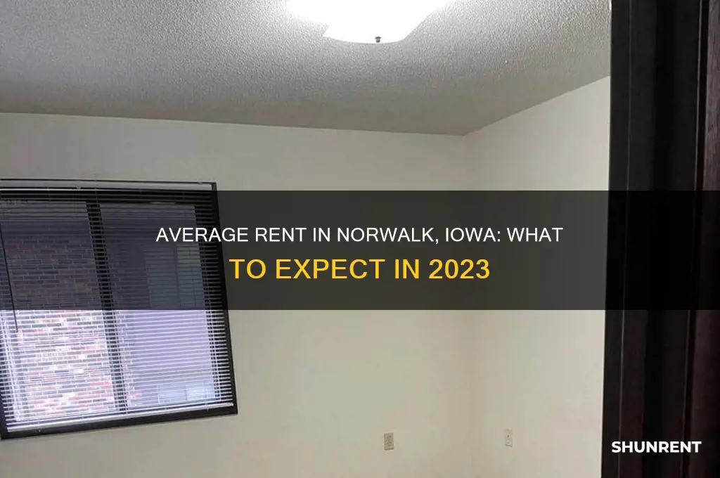 what is the average rent in norwalk iowa