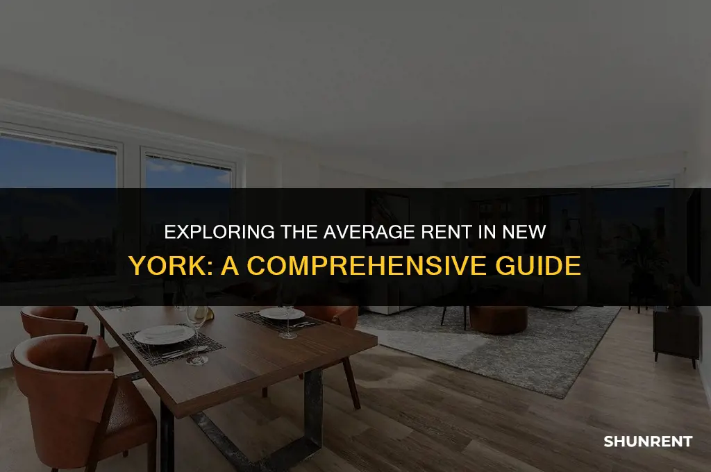 what is the average rent in ny