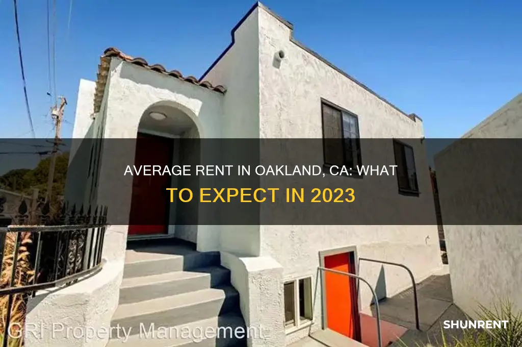 what is the average rent in oakland ca