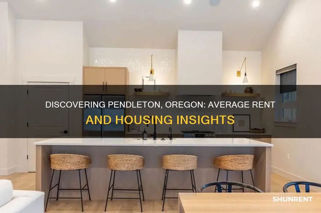 what is the average rent in pendleton oregon