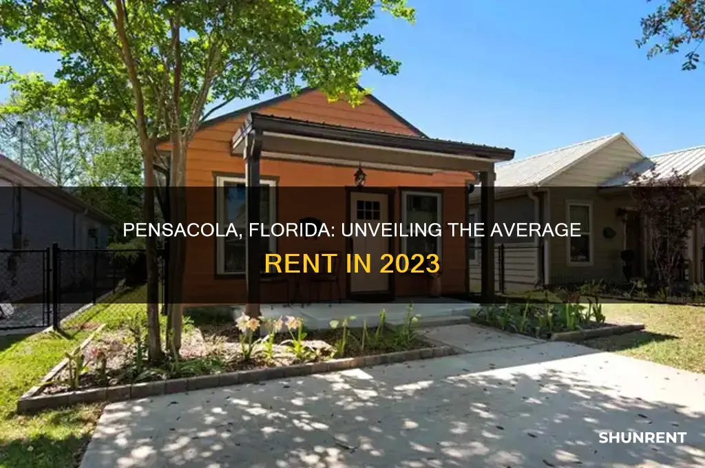 what is the average rent in pensacola florida
