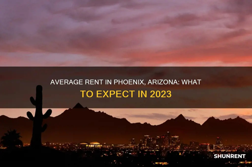 what is the average rent in phoenix arizona
