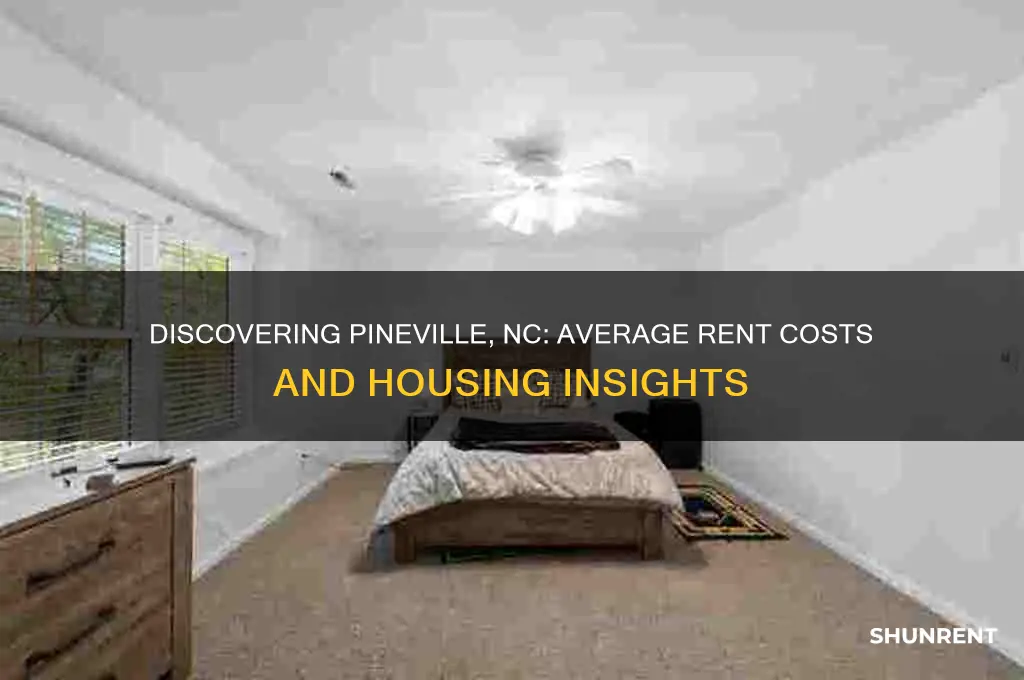 what is the average rent in pineville nc