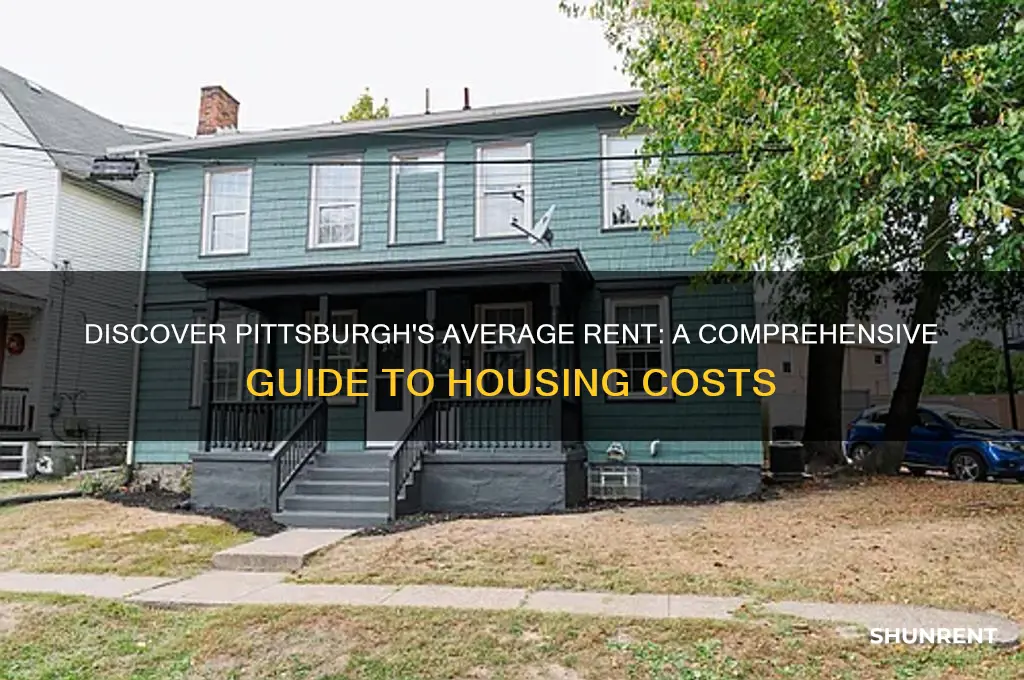 what is the average rent in pittsburgh pa