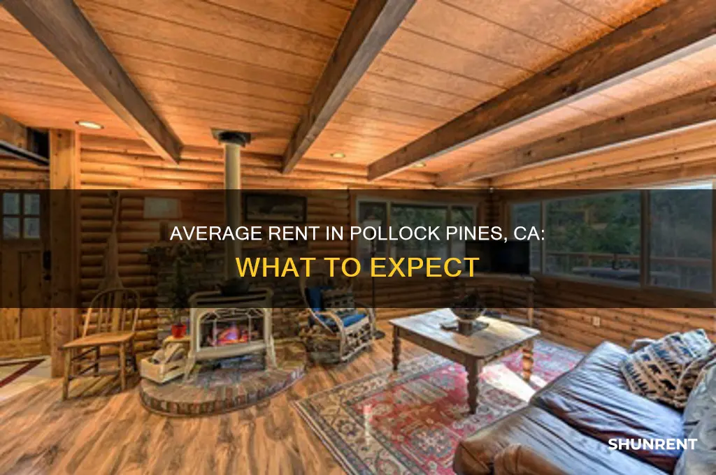 what is the average rent in pollock pines ca
