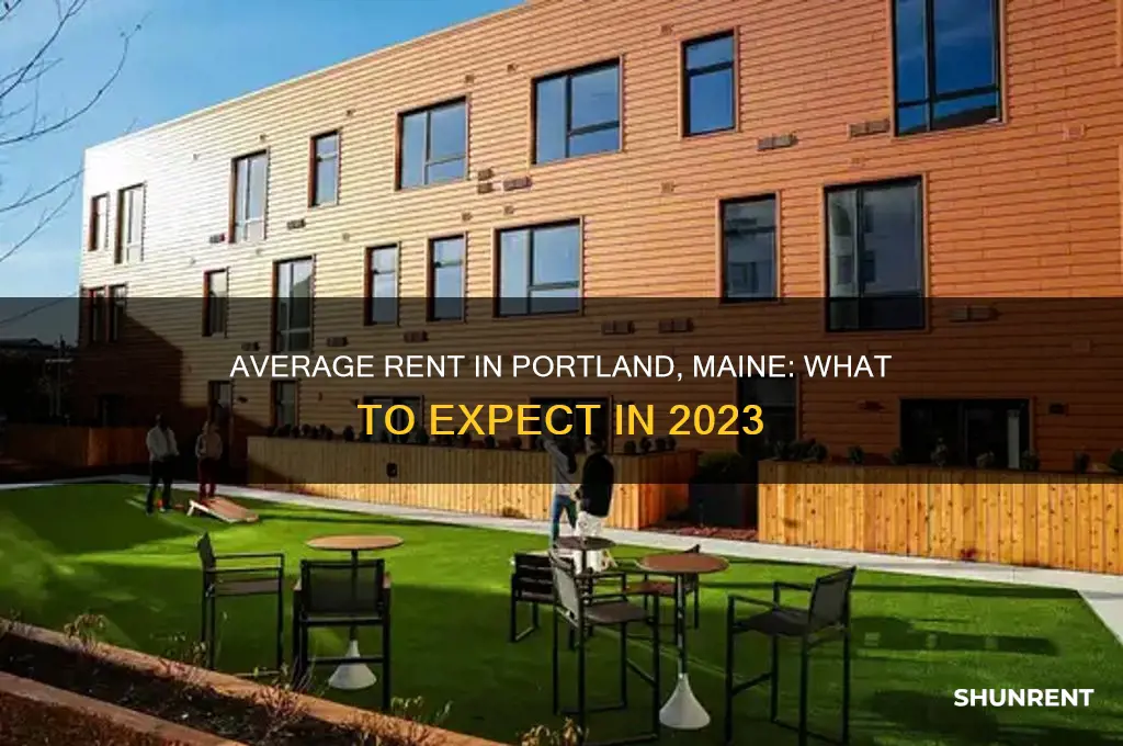 what is the average rent in portland maine