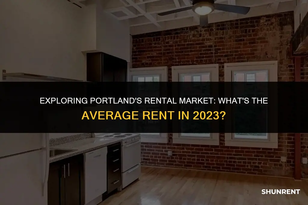 what is the average rent in portland