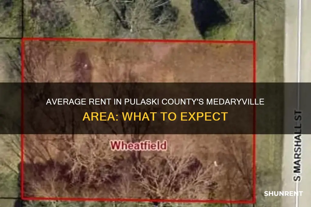 what is the average rent in pulaski county medaryville area