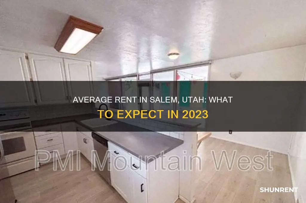 what is the average rent in salem utah