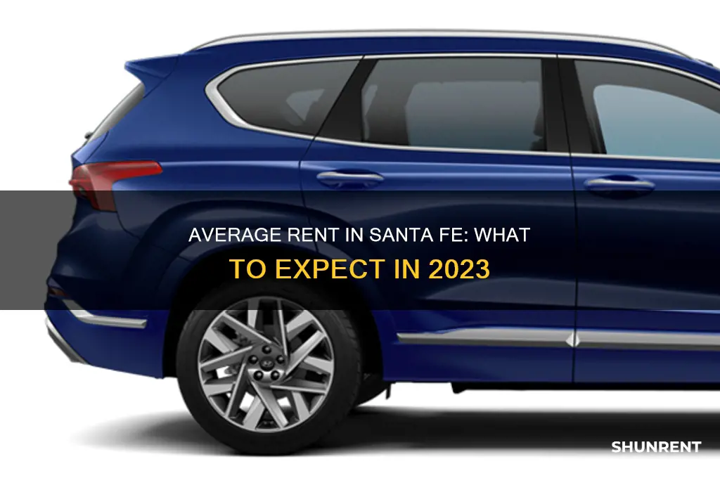 what is the average rent in santa fe