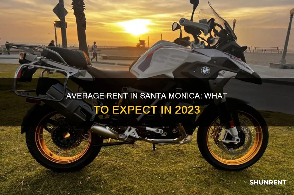what is the average rent in santa monica