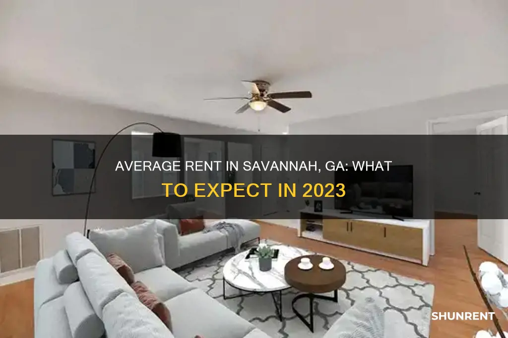 what is the average rent in savannah ga