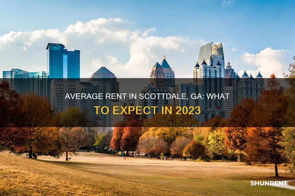 what is the average rent in scottdale ga
