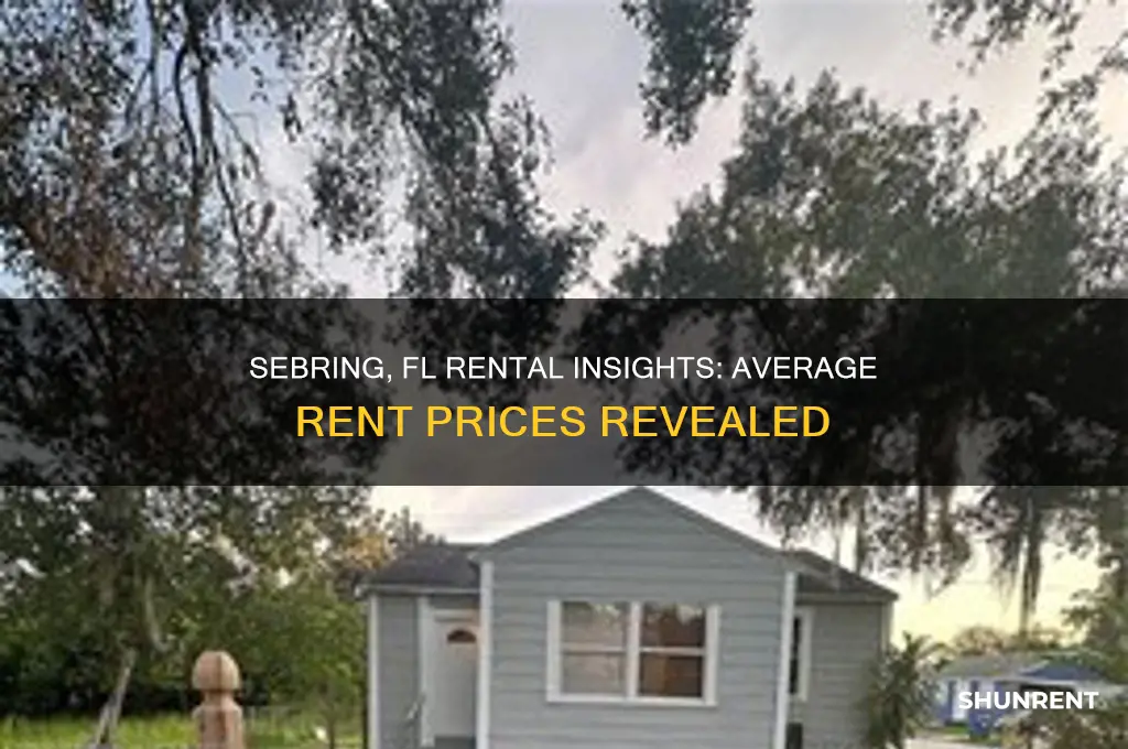 what is the average rent in sebring fl