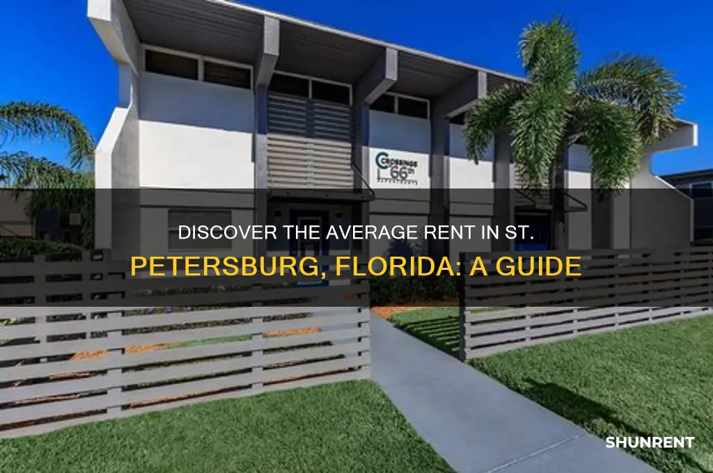 what is the average rent in st petersburg florida