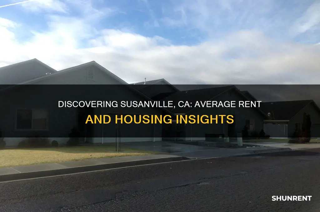 what is the average rent in susanville ca