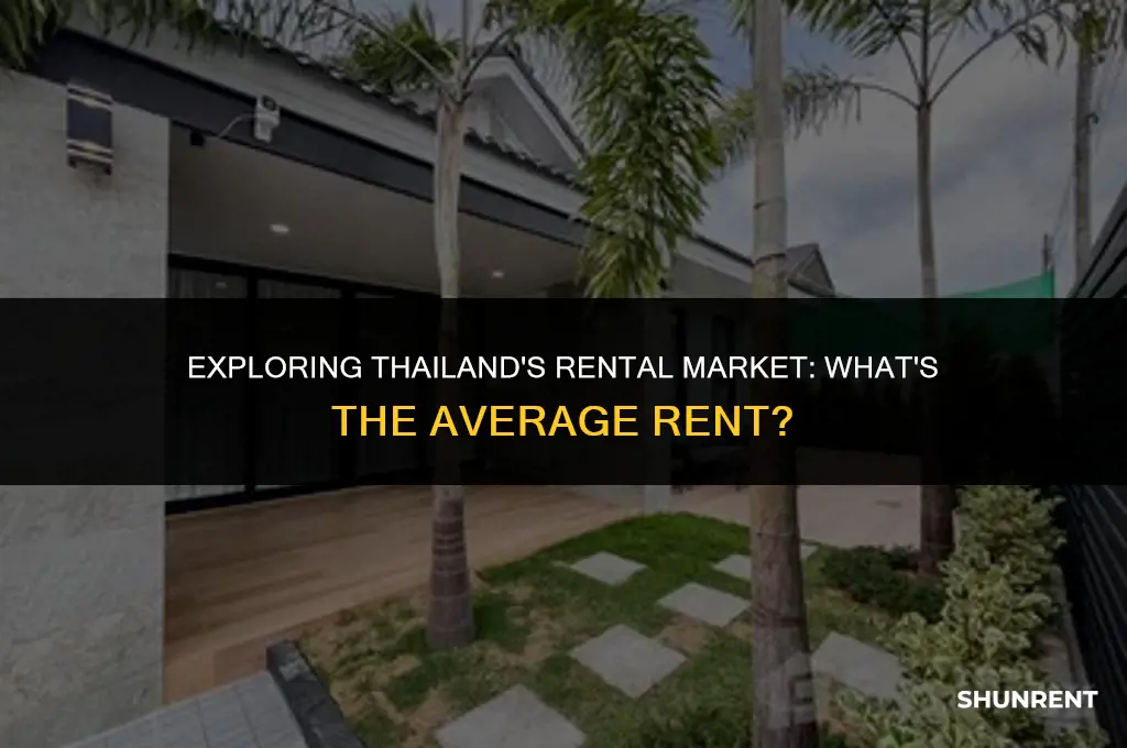 what is the average rent in thailand
