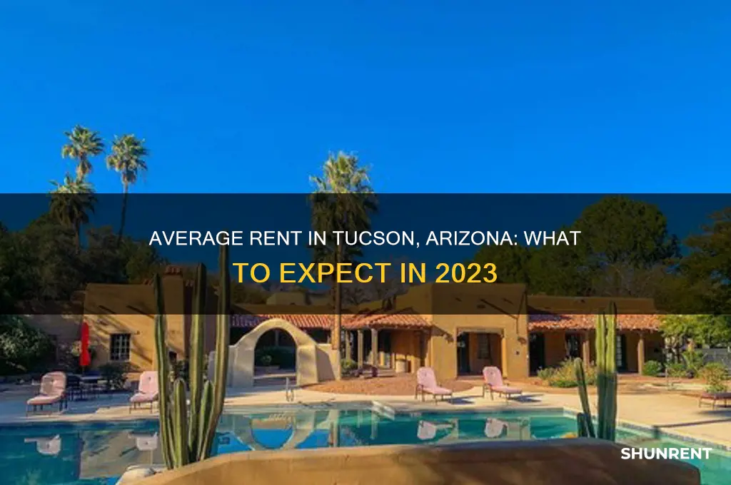 what is the average rent in tucson arizona