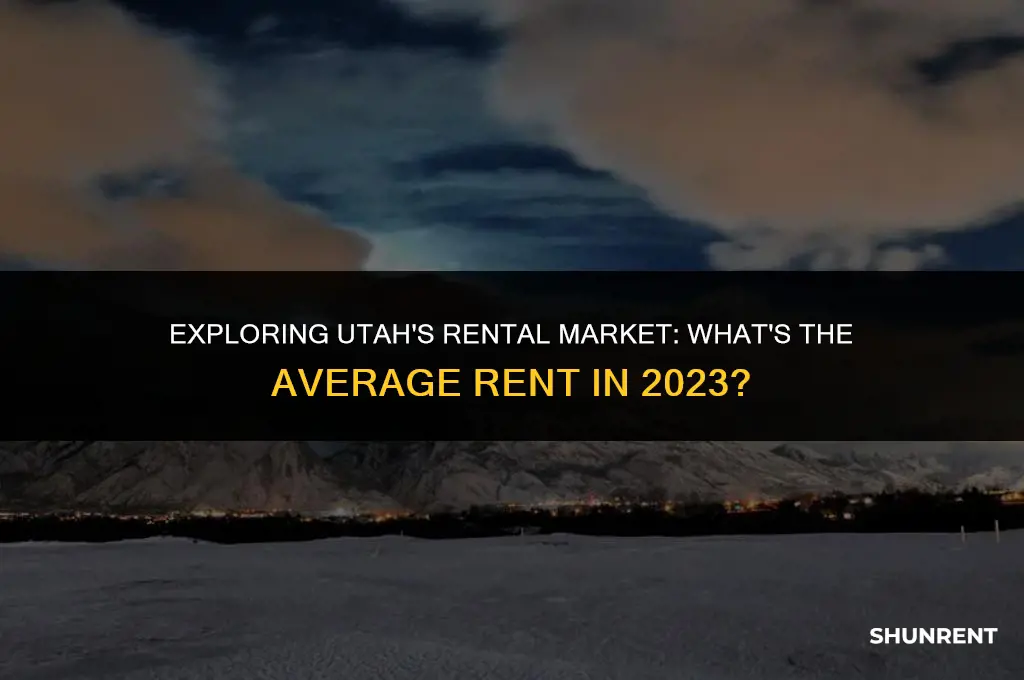 what is the average rent in utah