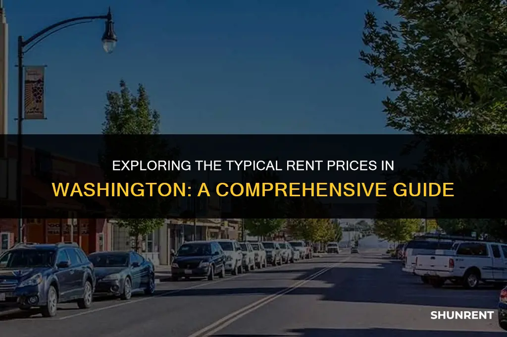 what is the average rent in washington