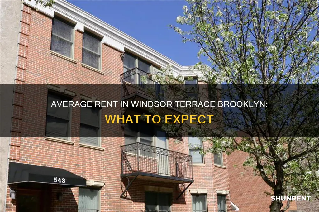 what is the average rent in windsor terrace brooklyn