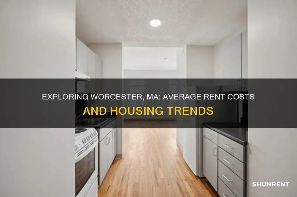 what is the average rent in worcester ma