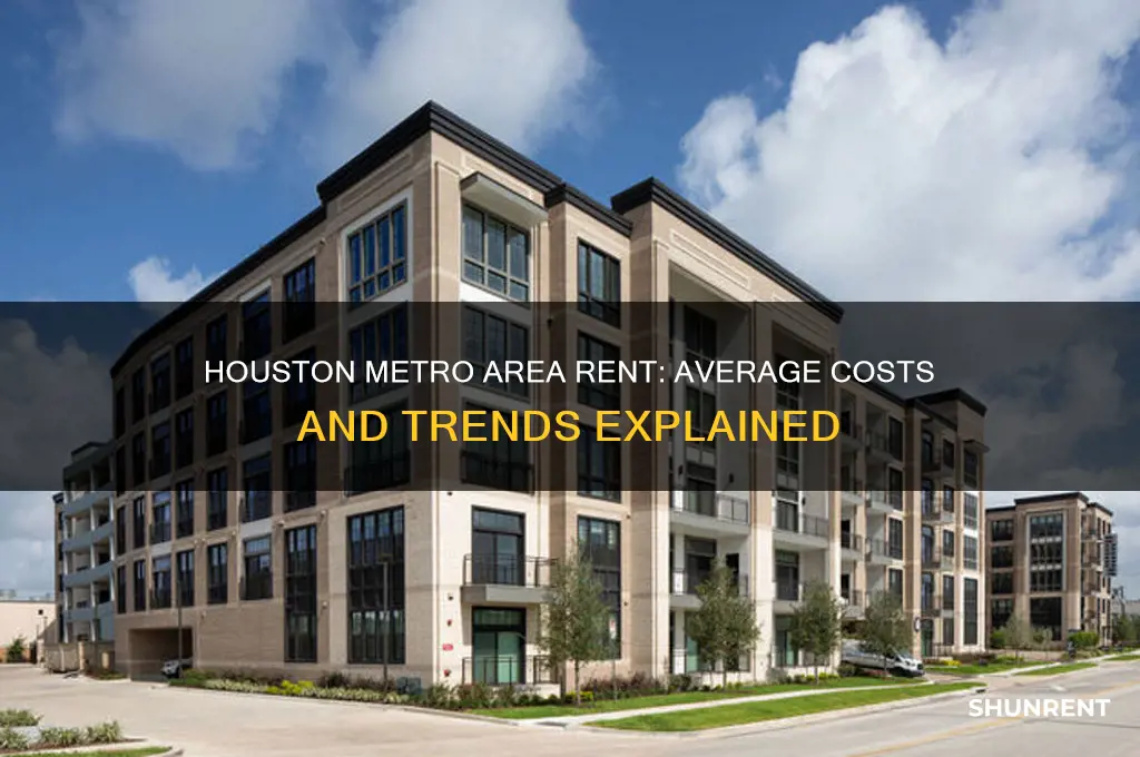 what is the average rent of houston metro area