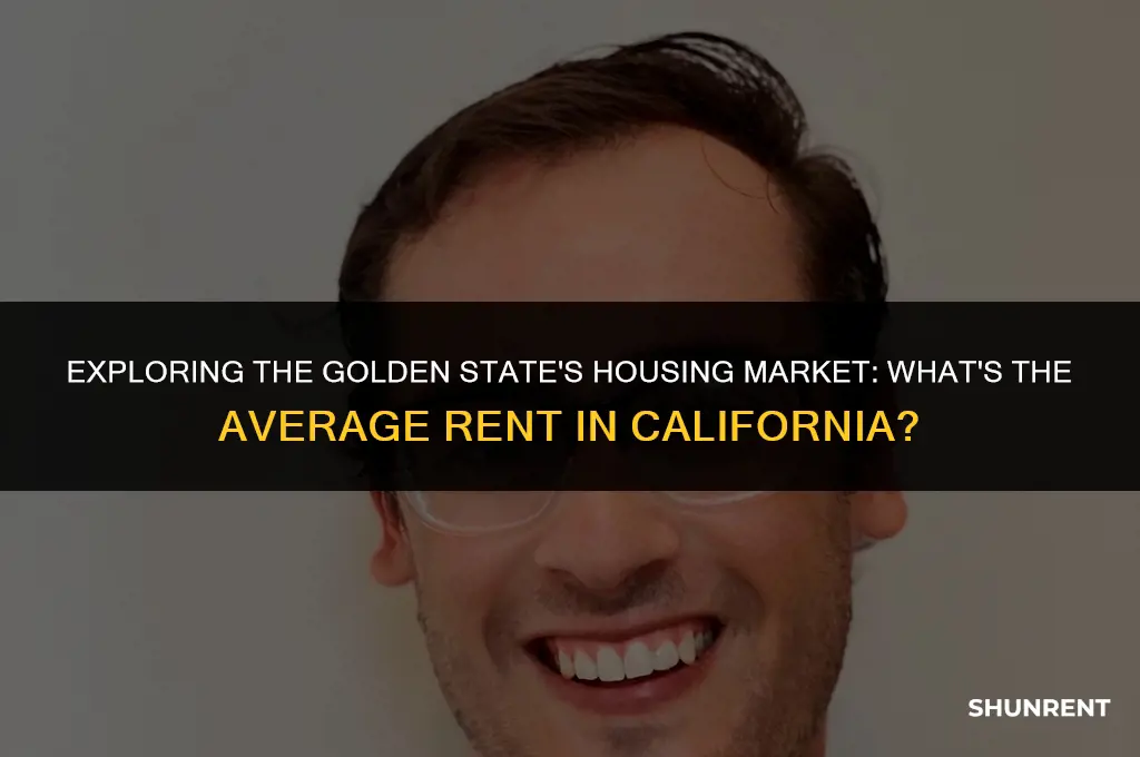 what is the avetage rent in california