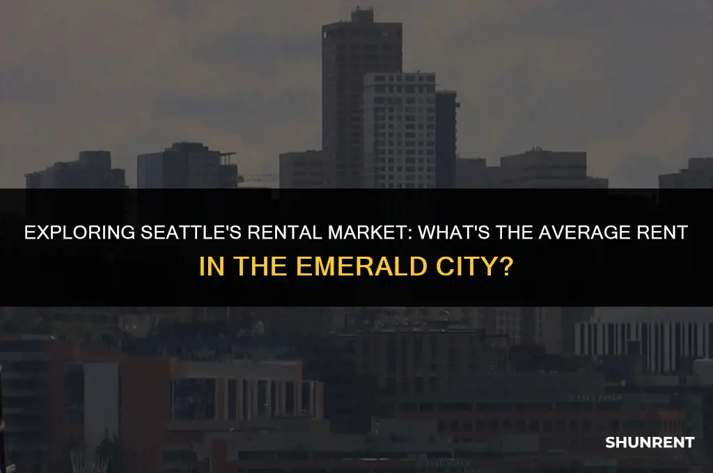 what is the avrage rent in seattle