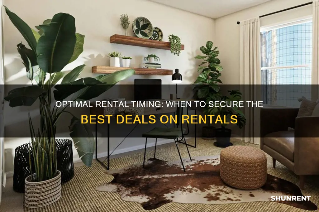 what is the bes ttime of year to rent