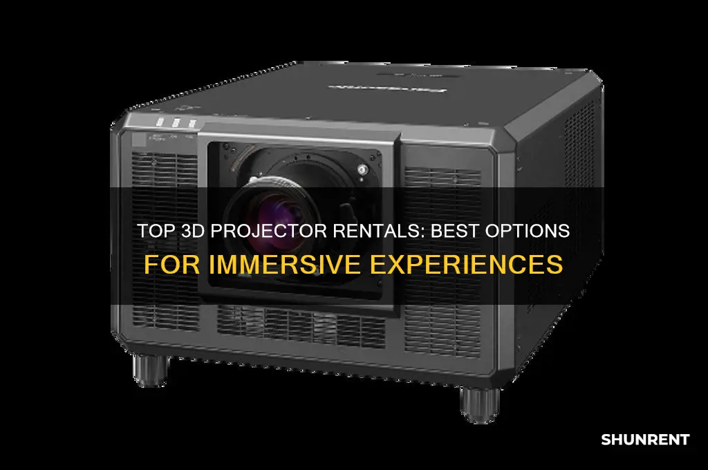 what is the best 3d projector to rent