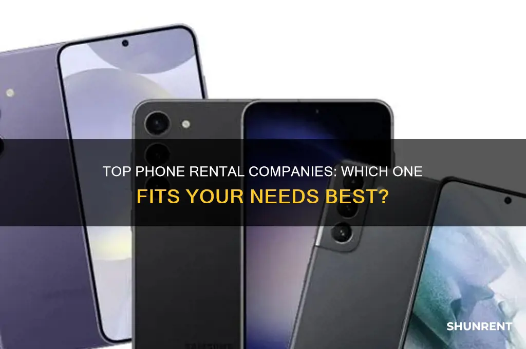 what is the best company to rent a phone