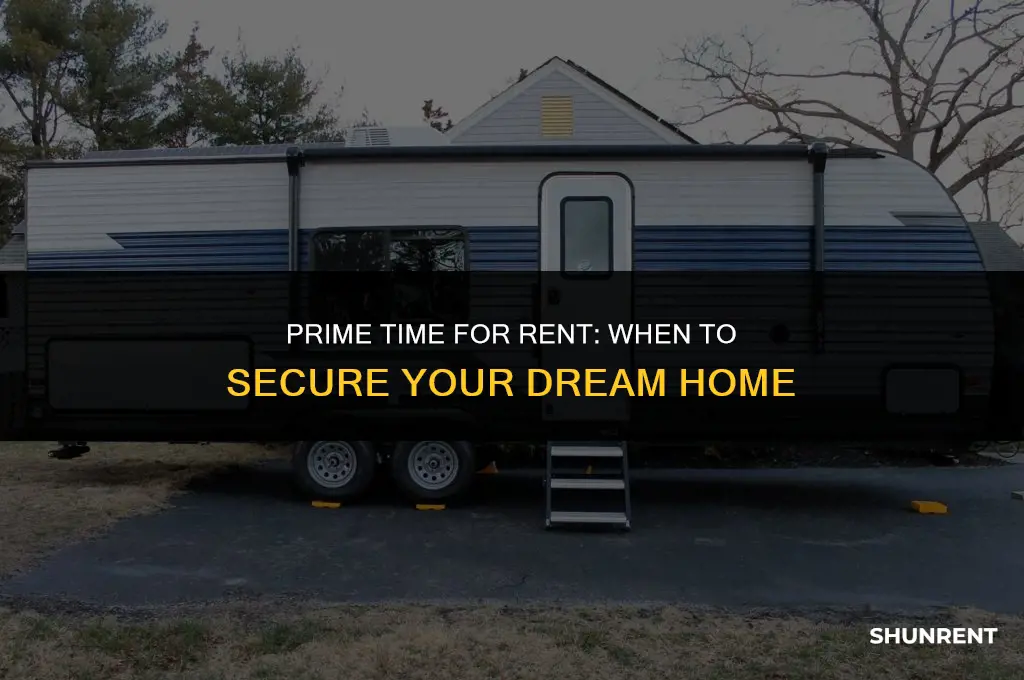 what is the best time for rent