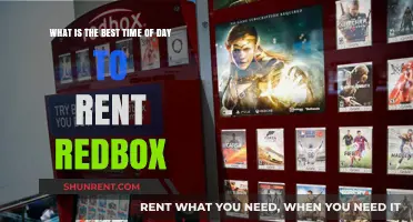 Optimal Redbox Rental Times: When to Score the Best Movies