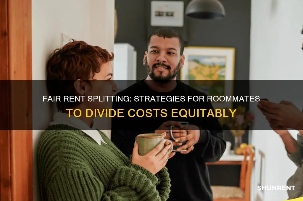 what is the best way to split rent between roommates