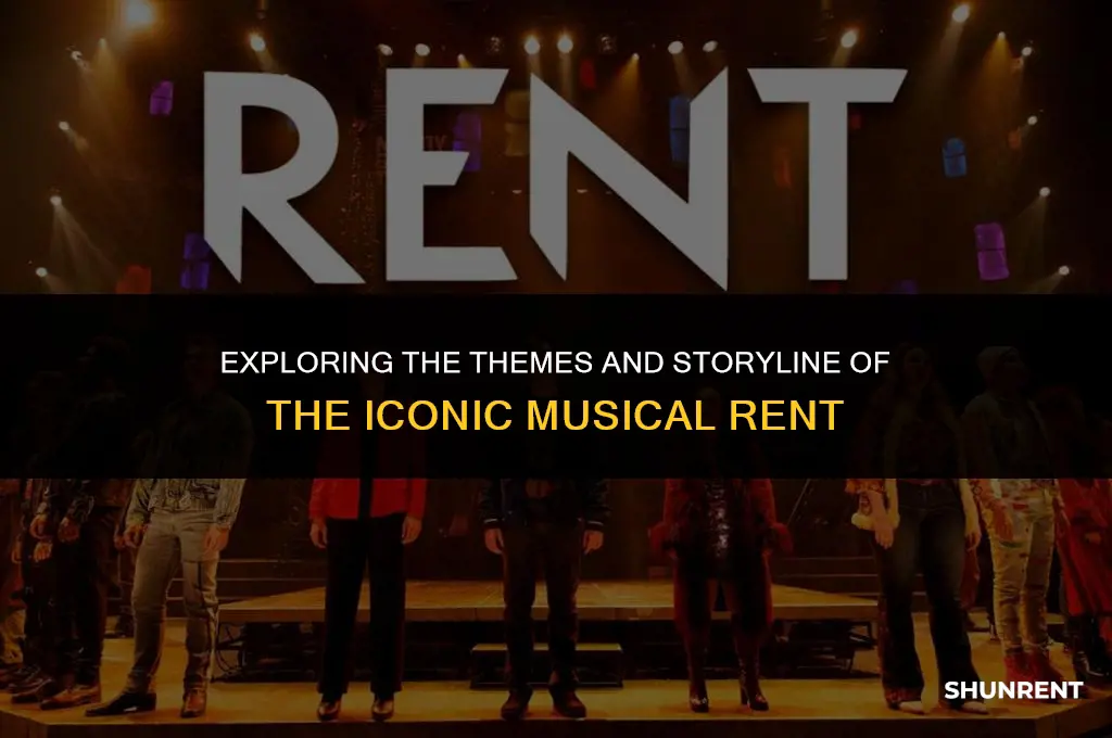 what is the broadway musical rent about