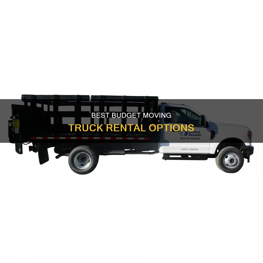 what is the cheapest way to rent a moving truck