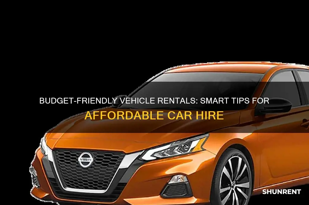 what is the cheapest way to rent a vehicle