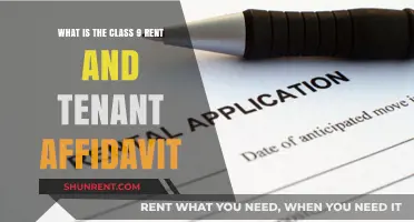 Understanding Class 9 Rent and Tenant Affidavit: A Comprehensive Guide
