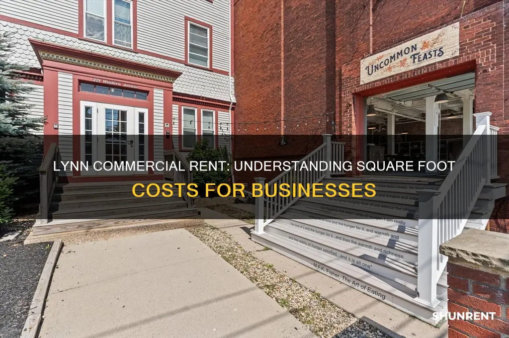 what is the commercial rent per square foot in lynn