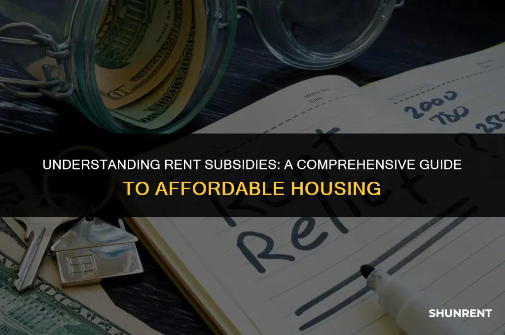 what is the definition of rent subsidy