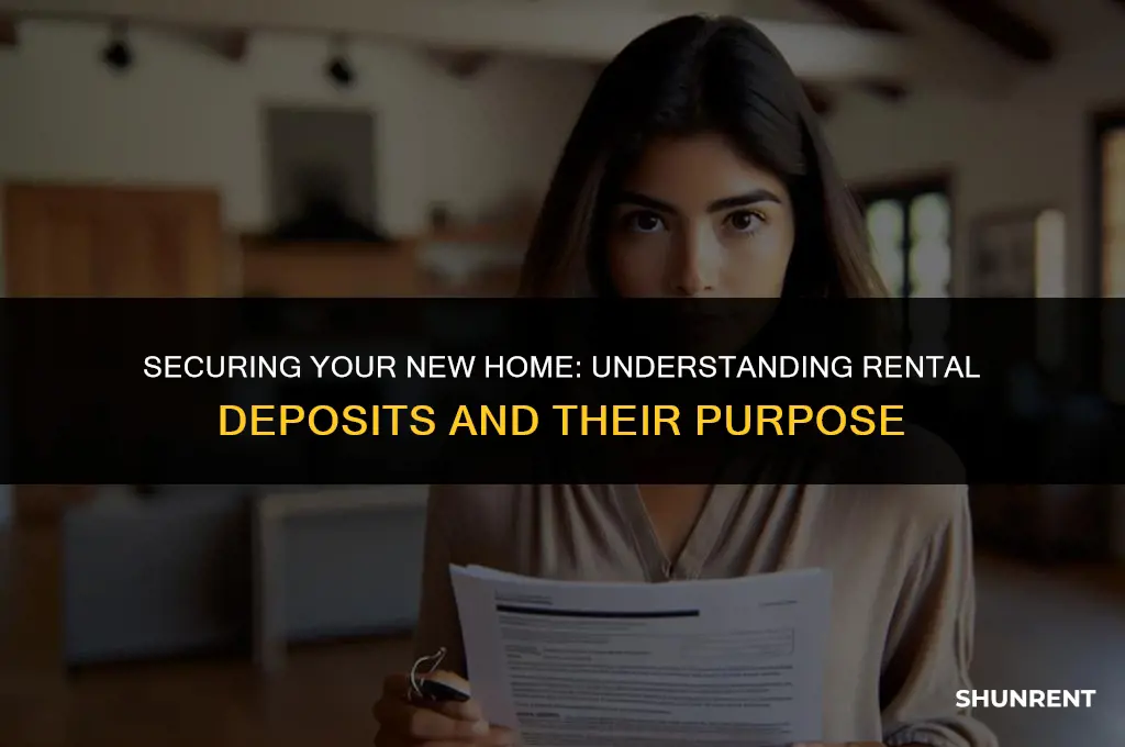 what is the deposit for when renting