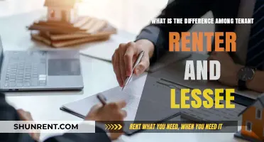 Tenant, Renter, Lessee: Understanding the Key Differences and Roles